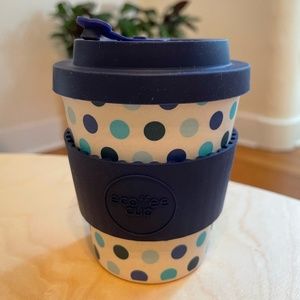 Ecoffee Cup polka dots